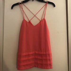 Small coral blouse from Candie’s.